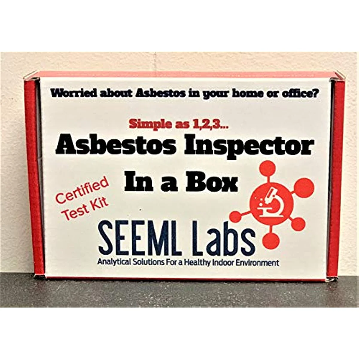 Asbestos Inspector in a Box (2-3 Day Results) NVLAP Accredited lab Analysis Included