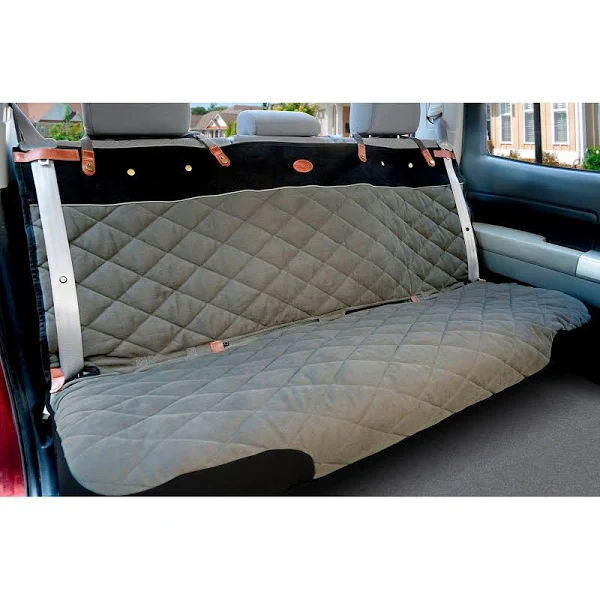 Solvit 62446 Premium Extra-Wide Bench Seat Cover, Grey