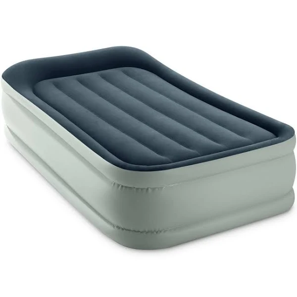 Intex Elevated 18 Premium Comfort Twin Air Mattress with Internal Pump