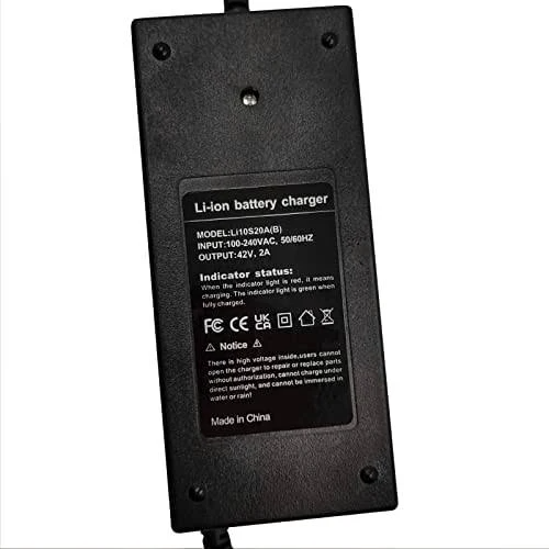 42V 2A Electric Bicycle Scooter Ebike Battery Charger for Xiaomi 42V Li-ion Battery 36V 10S