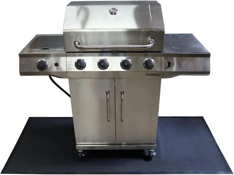 Goodyear Rubber BBQ Grill Mat, 5mm x 56