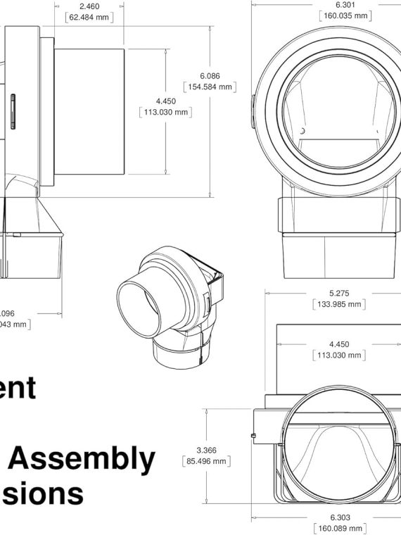 2024 MV-90 Magnetic Dryer Vent Coupling