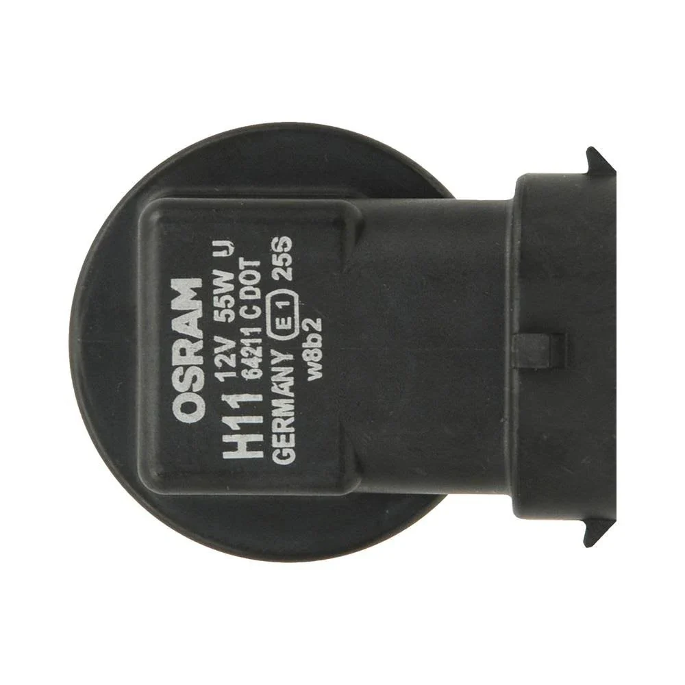 Sylvania H11 XtraVision Halogen Headlight Bulb, Clear - 2 pack