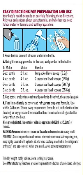 Earth's Best Infant Formula with Iron, Lactose-Free, Soy-Based Powder, Birth to 12 Months - 21 oz