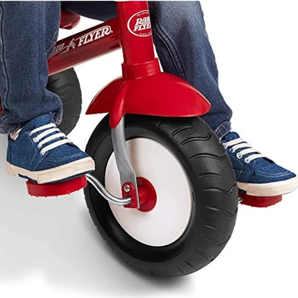 Radio Flyer Kid's Steer & Stroll Trike - Red