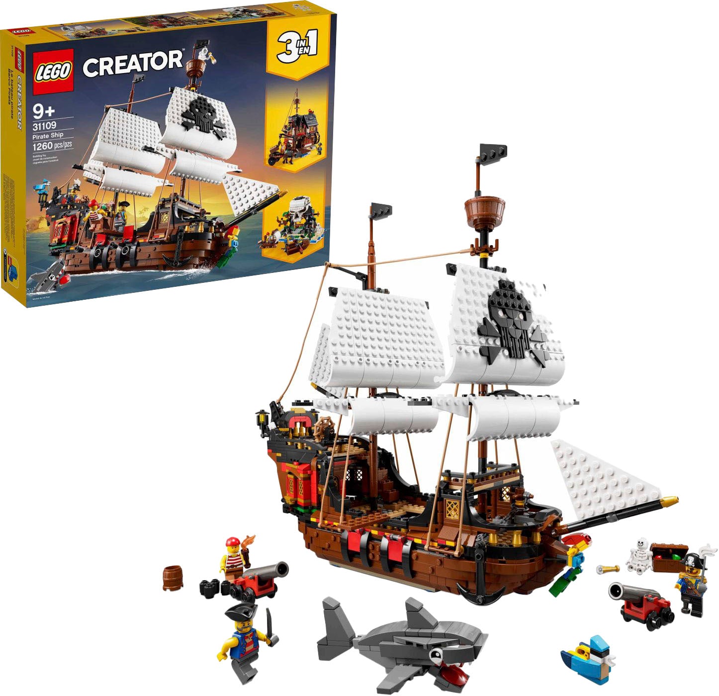 LEGO – Creator 3in1 Pirate Ship 31109