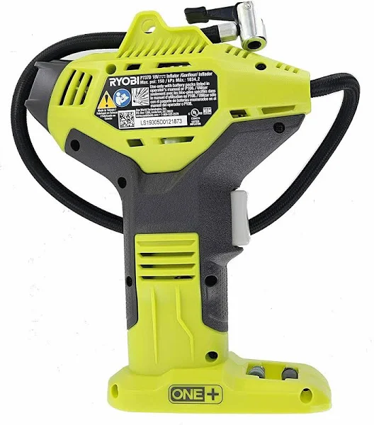 Ryobi 18-Volt ONE+ Lithium-Ion Cordless High Pressure Inflator with Digital Gauge