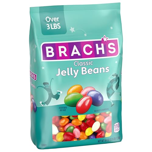 2024 Brach’s Classic Jelly Beans  Assorted Flavors  54 Ounce Bag (Pack of 2)