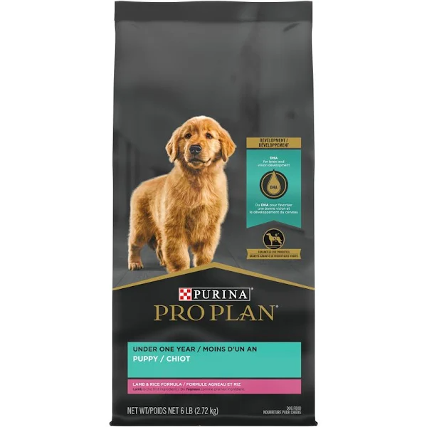 Purina Pro Plan Focus Lamb & Rice Formula Dry Puppy Food, 6 lbs.