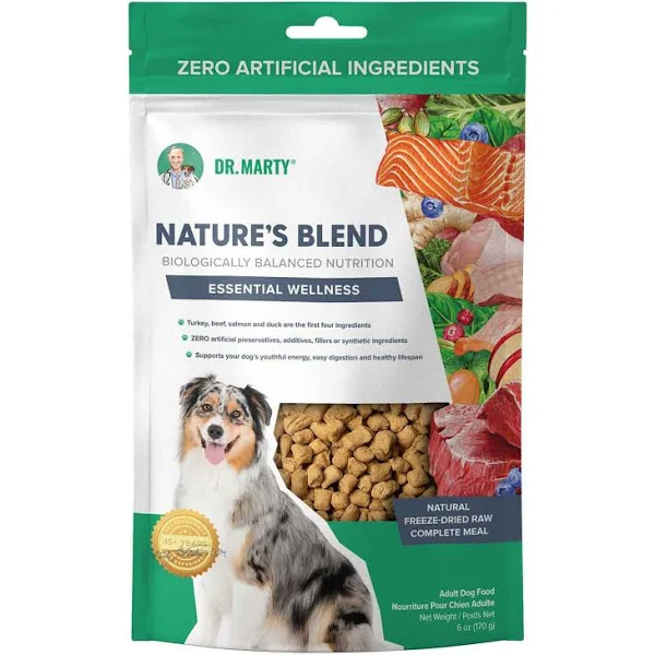 Dr. Marty Nature's Blend Freeze Dried Raw Dog Food - 6 oz