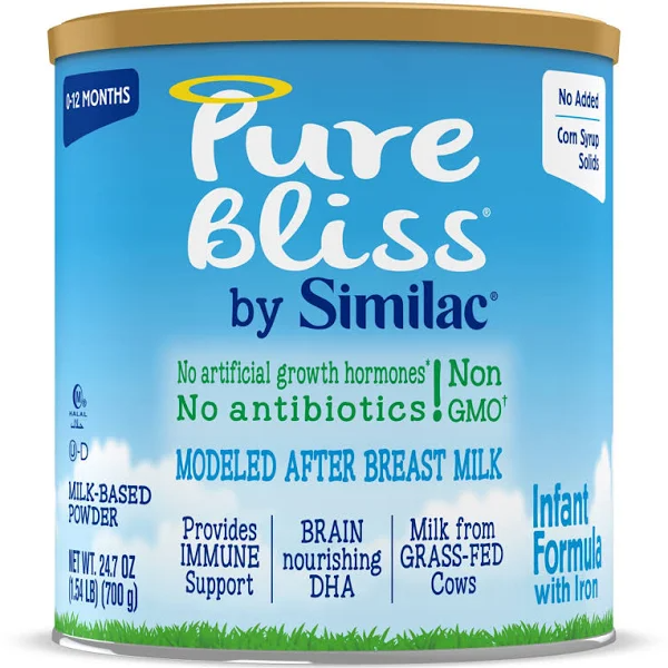Pure Bliss by Similac Non-GMO Infant Formula Powder - 24.7oz