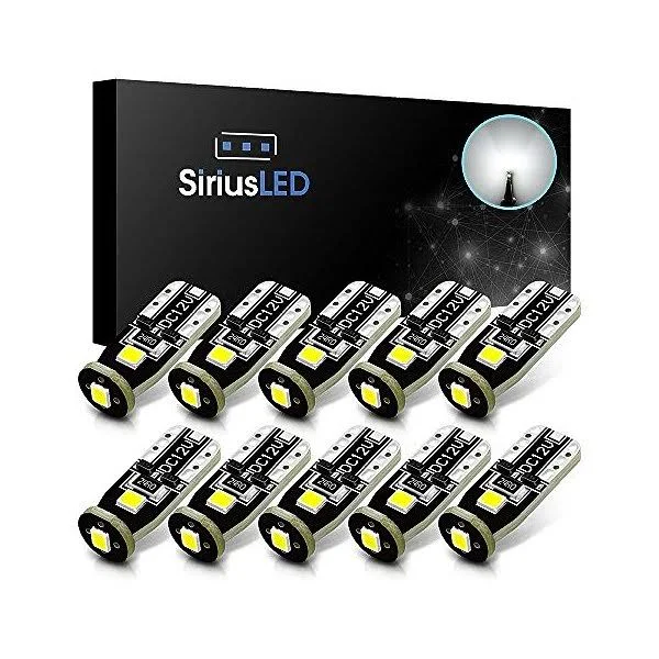 Siriusled Extremely Bright 3030 Chipset LED Bulbs for Car Interior Dome Map Door