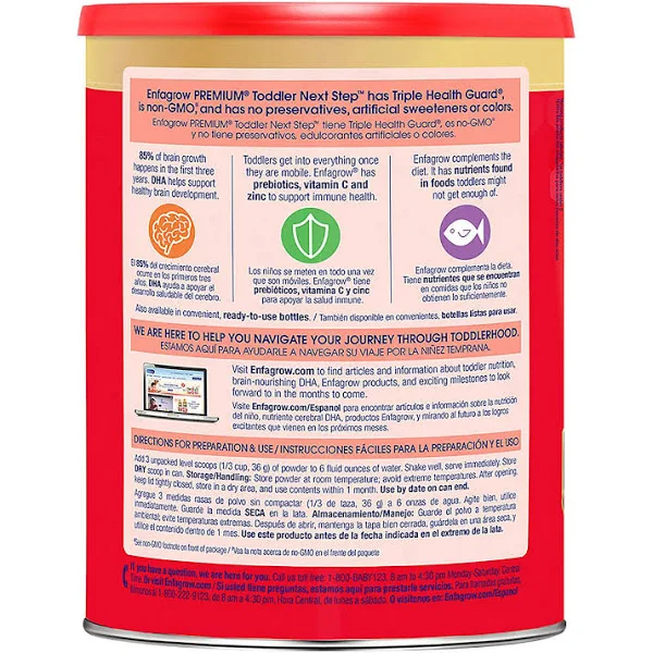 Enfagrow Premium Toddler Next Step Milk Drink 36.6 oz.