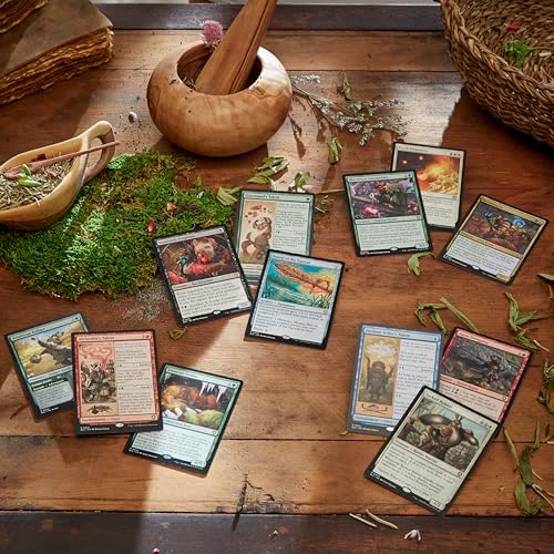 2024 Magic: The Gathering Bloomburrow Commander Deck Bundle – Includes All 4 Decks (Animated Army  Family Matters  Peace Offering  and Squirreled Away)