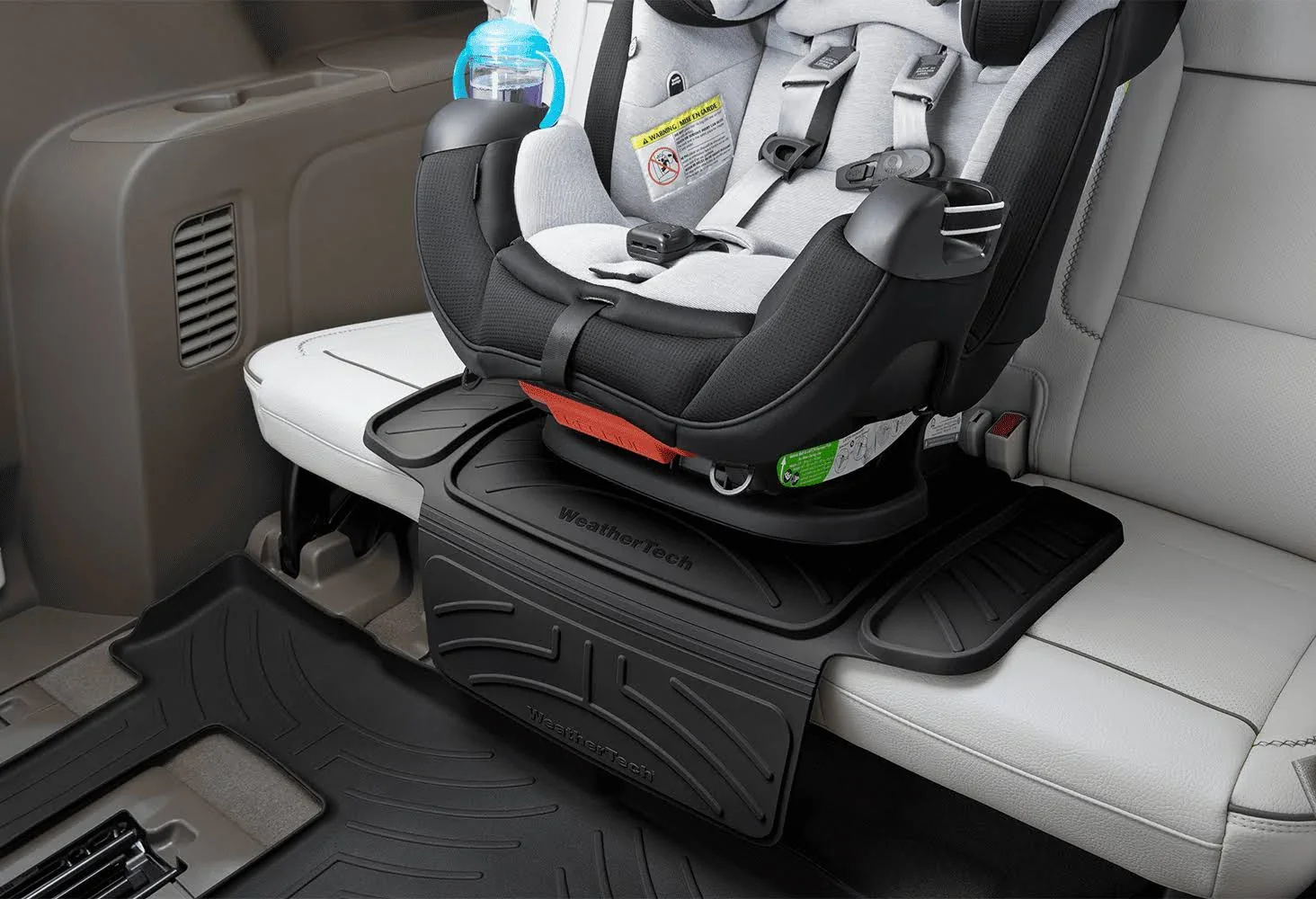 WeatherTech 81CSP01BK - Black Child Car Seat Protector