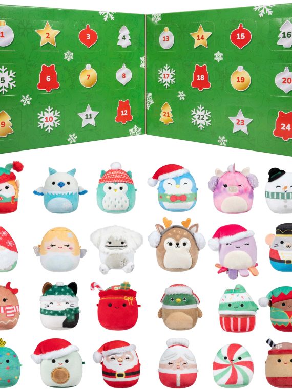 Squishmallows  24-Day Micromallows Holiday Advent Calendar