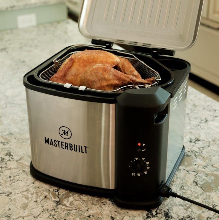 2024 Masterbuilt 10 Liter XL Electric Fryer, Boiler, Steamer in Silver
