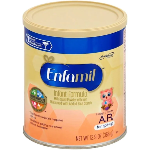 Enfamil A.R. Milk-Based Infant Formula, for Spit-up, Powder 12.9 oz Can