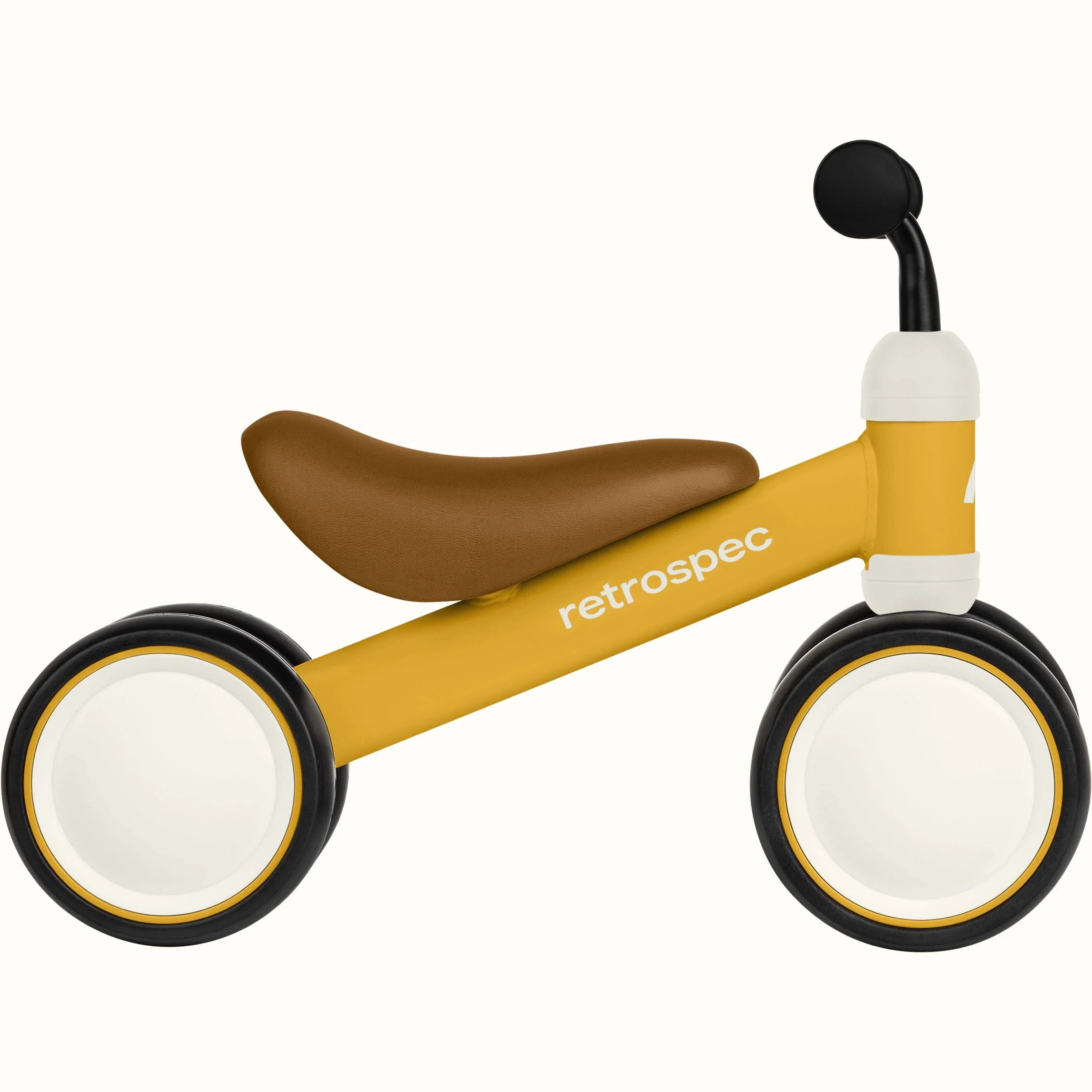 Retrospec Cricket Baby Walker Balance Bike with 4 Wheels for Ages 12-24 Months - Toddler Bicycle Toy for 1 Year OldAs - Ride on