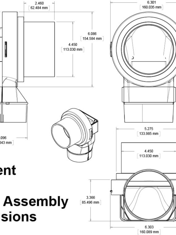 2024 MV-90 Magnetic Dryer Vent Coupling
