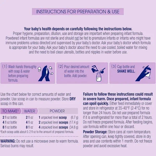 Enfamil Gentlease Infant Formula Powder, 0-12 months - 12.4 oz canister