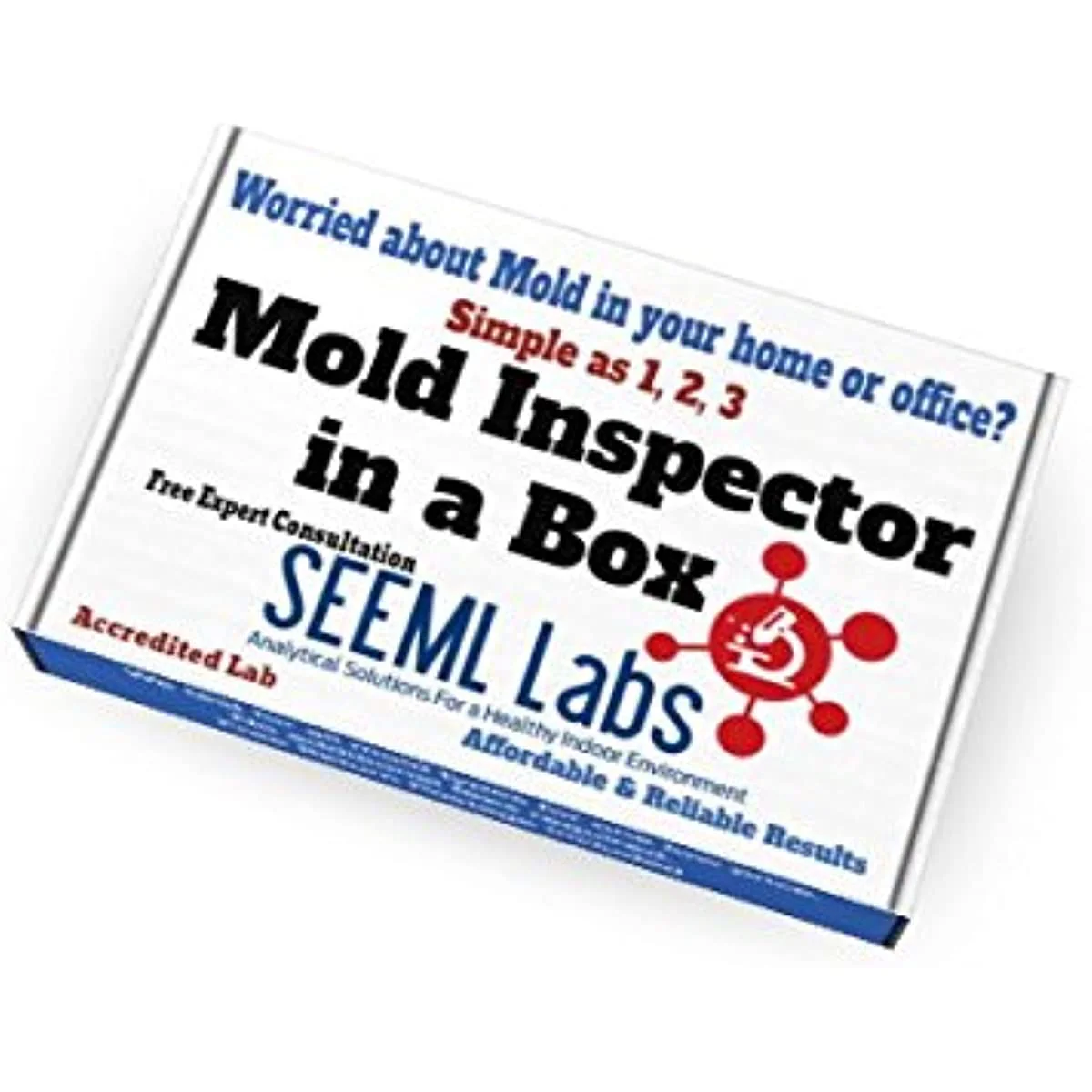 DIY Mold 3 Test Kit (Same Day Results) Expert Consultation and AIHA-LAP, LLC Accredited Lab Analysis Included