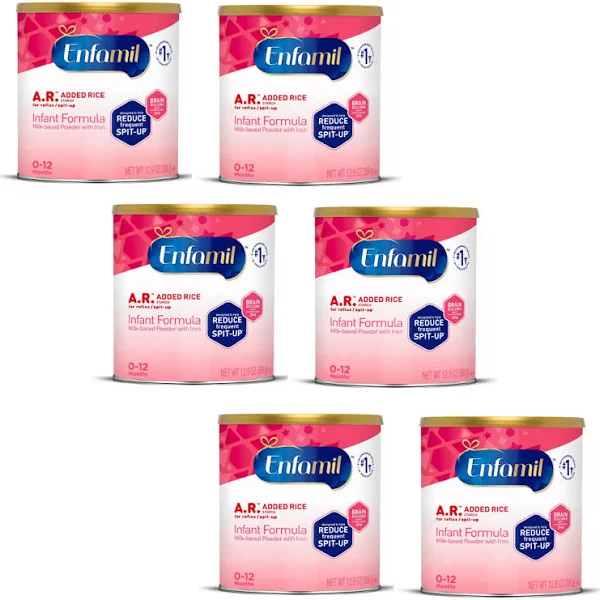 Enfamil A.R. Milk-Based Infant Formula, for Spit-up, Powder 12.9 oz Can