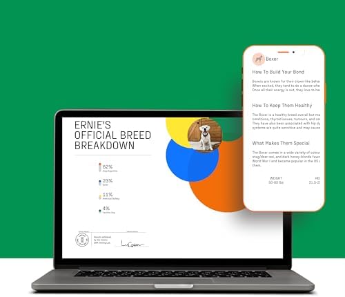 2024 Dna My Dog Essential Test – Breed ID Test Mixed Breed Identification  Personality Traits  for Puppies to Adult Dogs  Non-Invasive Cheek Swab