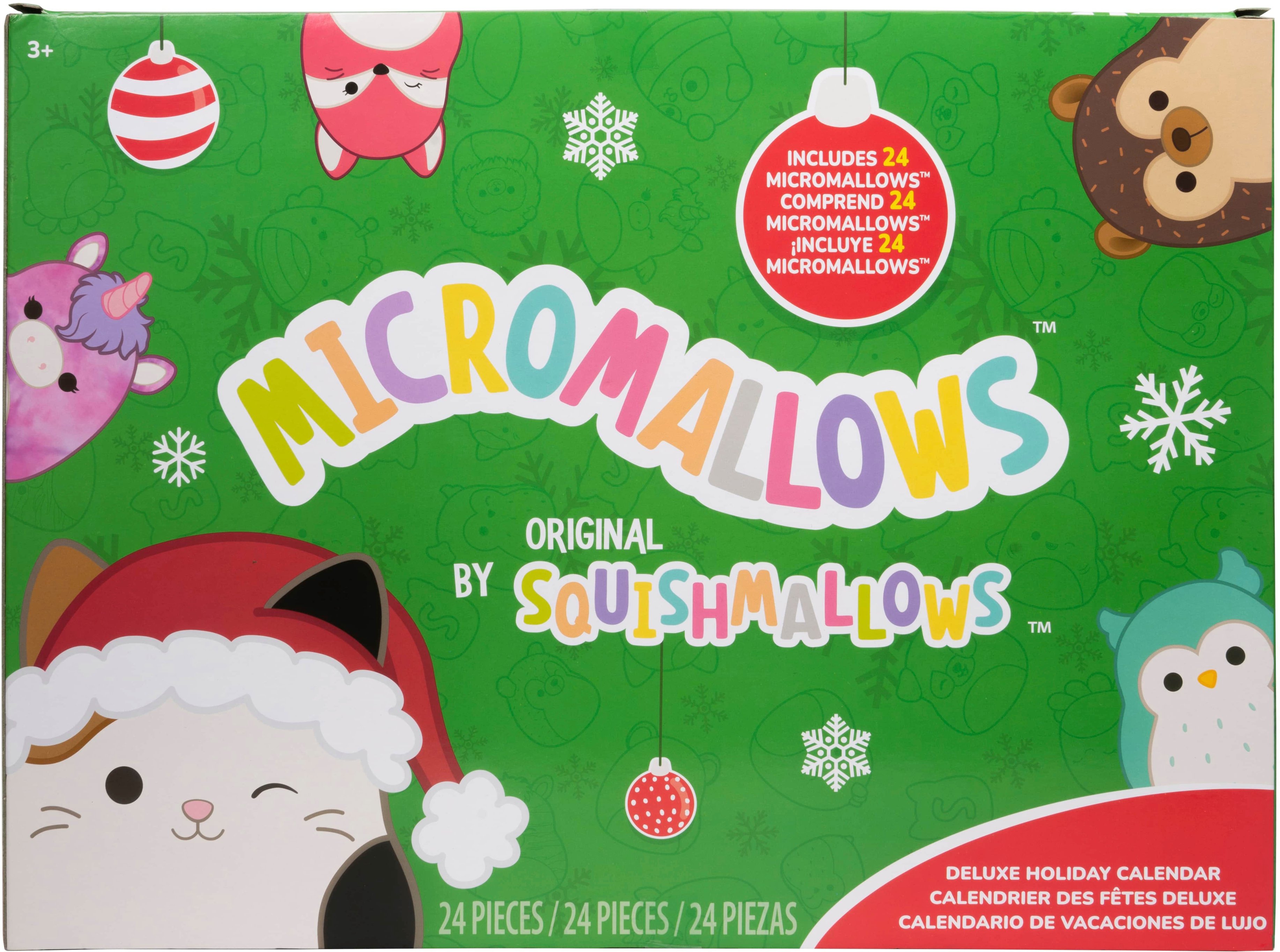 Squishmallows  24-Day Micromallows Holiday Advent Calendar