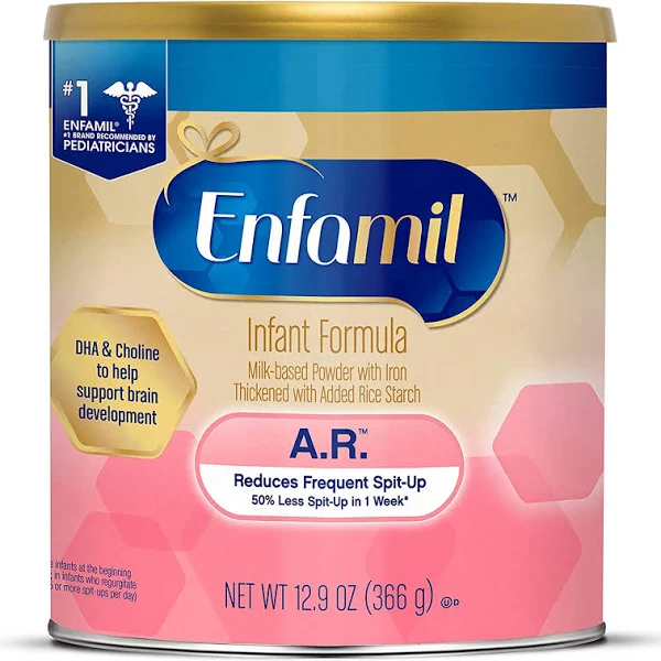 Enfamil A.R. Milk-Based Infant Formula, for Spit-up, Powder 12.9 oz Can