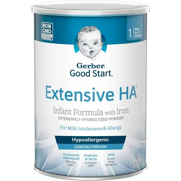 Gerber Good Start Infant Formula with Iron, Extensive HA, Birth to 12 Months - 14.1 oz