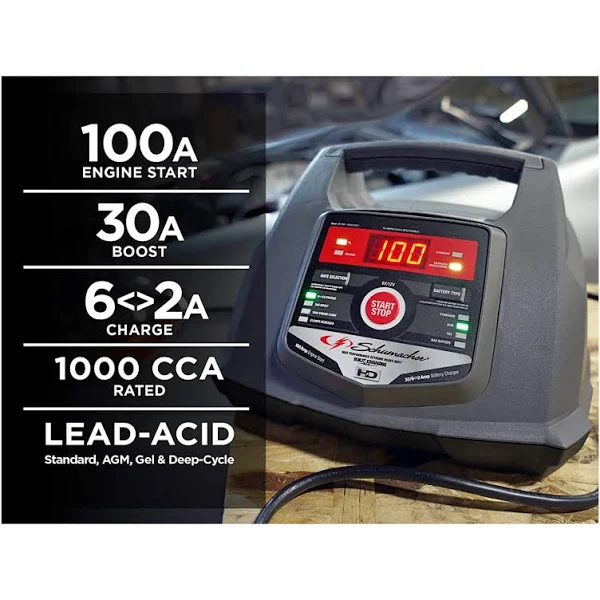 Schumacher SC1281 100 Amp Battery Charger & Engine Starter