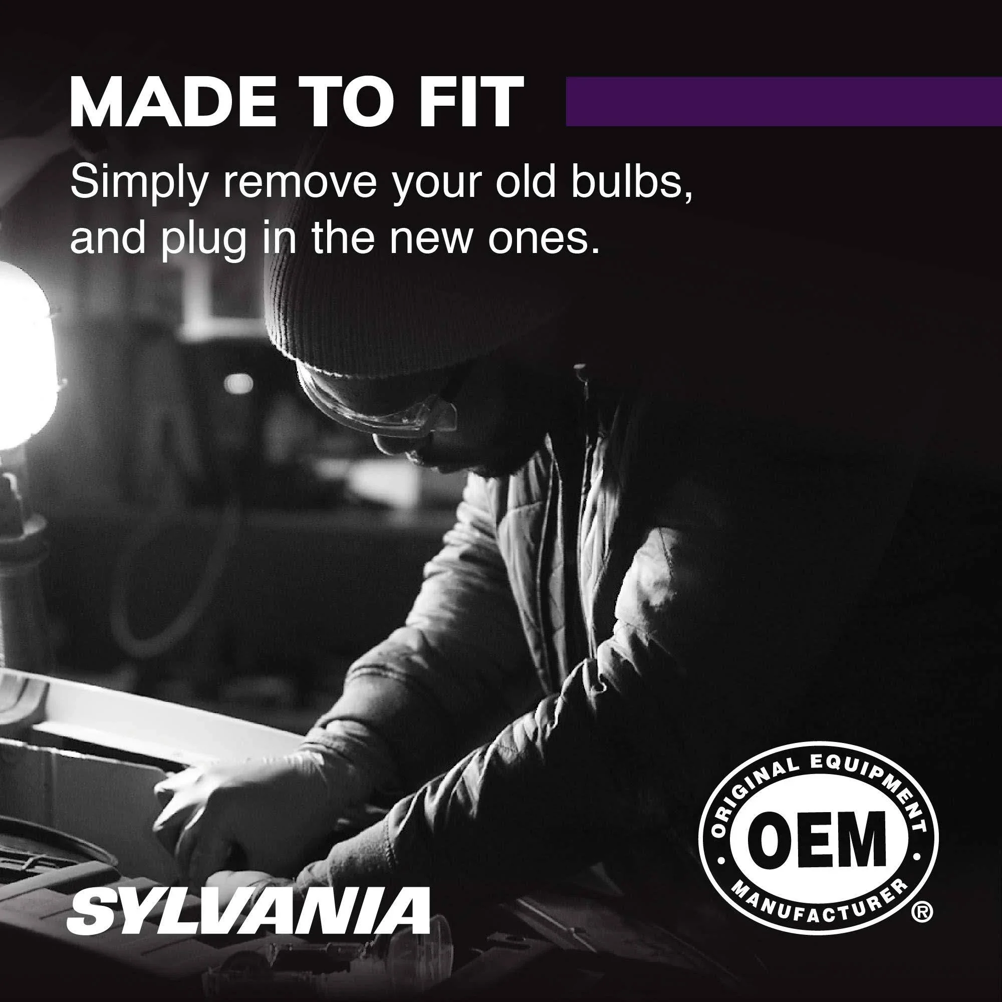 Sylvania H7 XtraVision Halogen Headlight Bulb (Pack of 2)