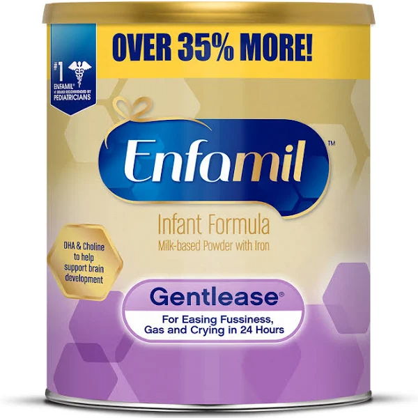 Enfamil Gentlease Infant Formula, Milk-Based Powder with Iron - 27.7 oz