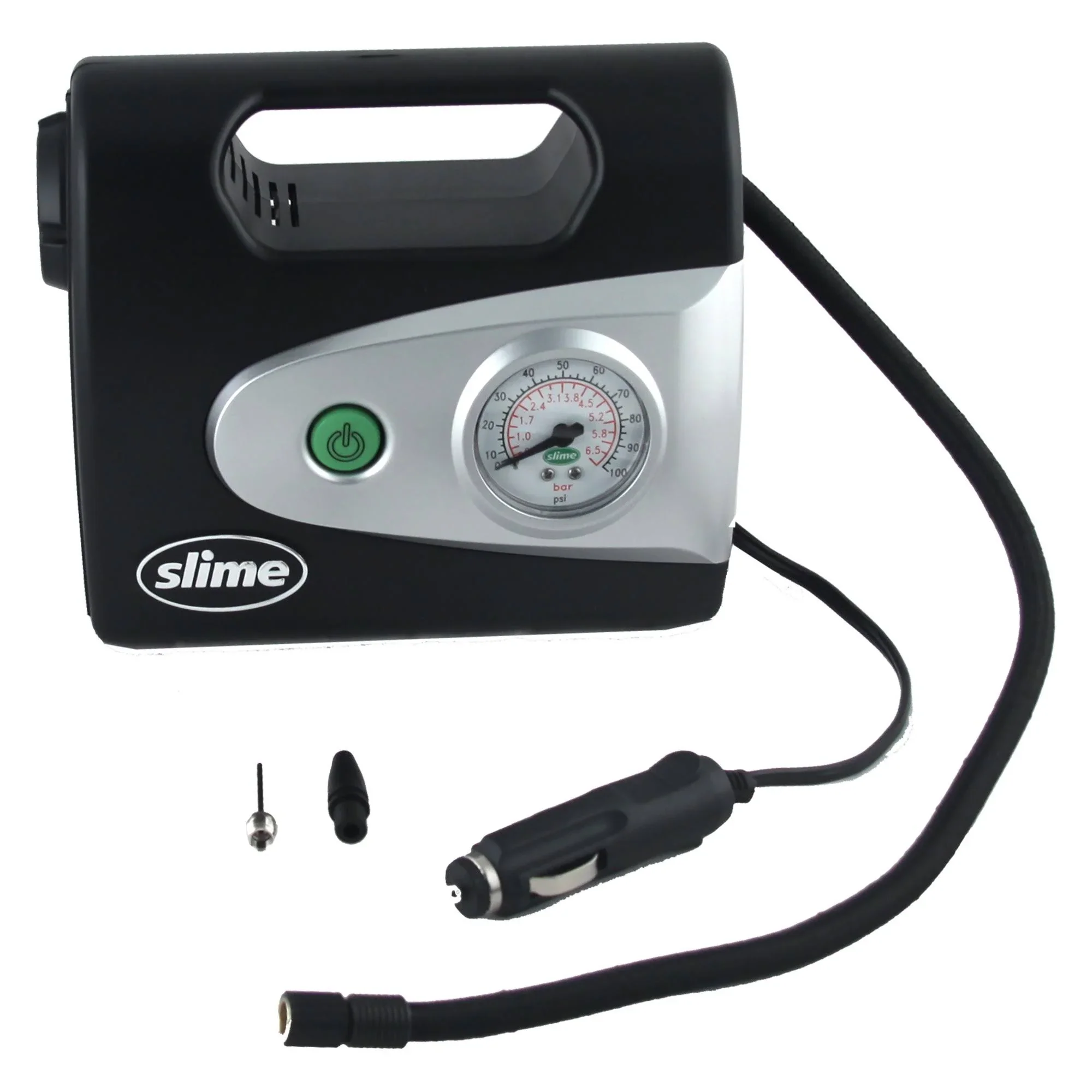 Slime Tire Inflator with LED Light 12V Slime