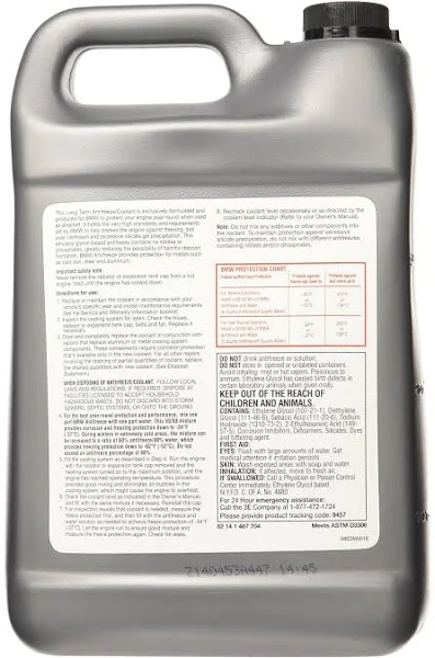 BMW 82141467704 Coolant/Antifreeze