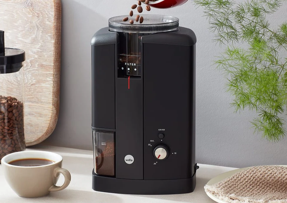 Wilfa Svart Aroma Precision Coffee Grinder (Black)