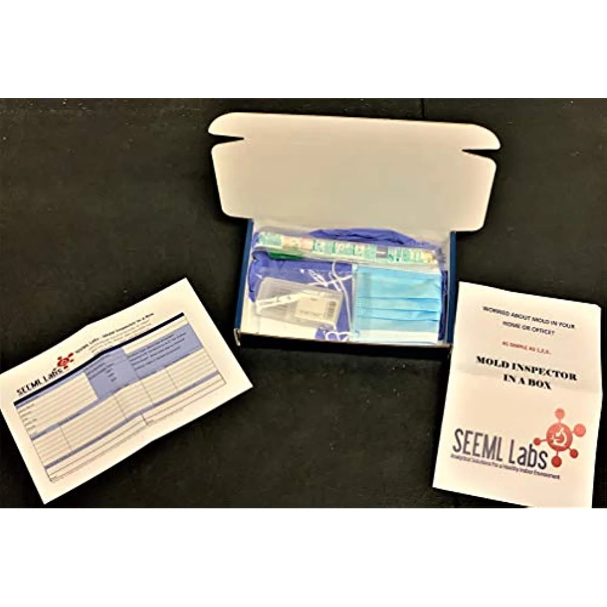 DIY Mold 3 Test Kit (Same Day Results) Expert Consultation and AIHA-LAP, LLC Accredited Lab Analysis Included