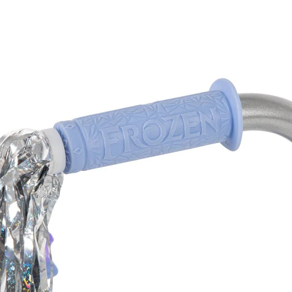 Disney Frozen Bike with Doll Carrier Sleigh for Girl's, 12 in., White and Purple by Huffy