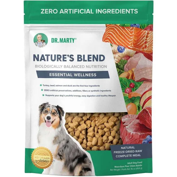 Dr. Marty Nature's Blend Freeze-Dried Raw Dog Food 16oz