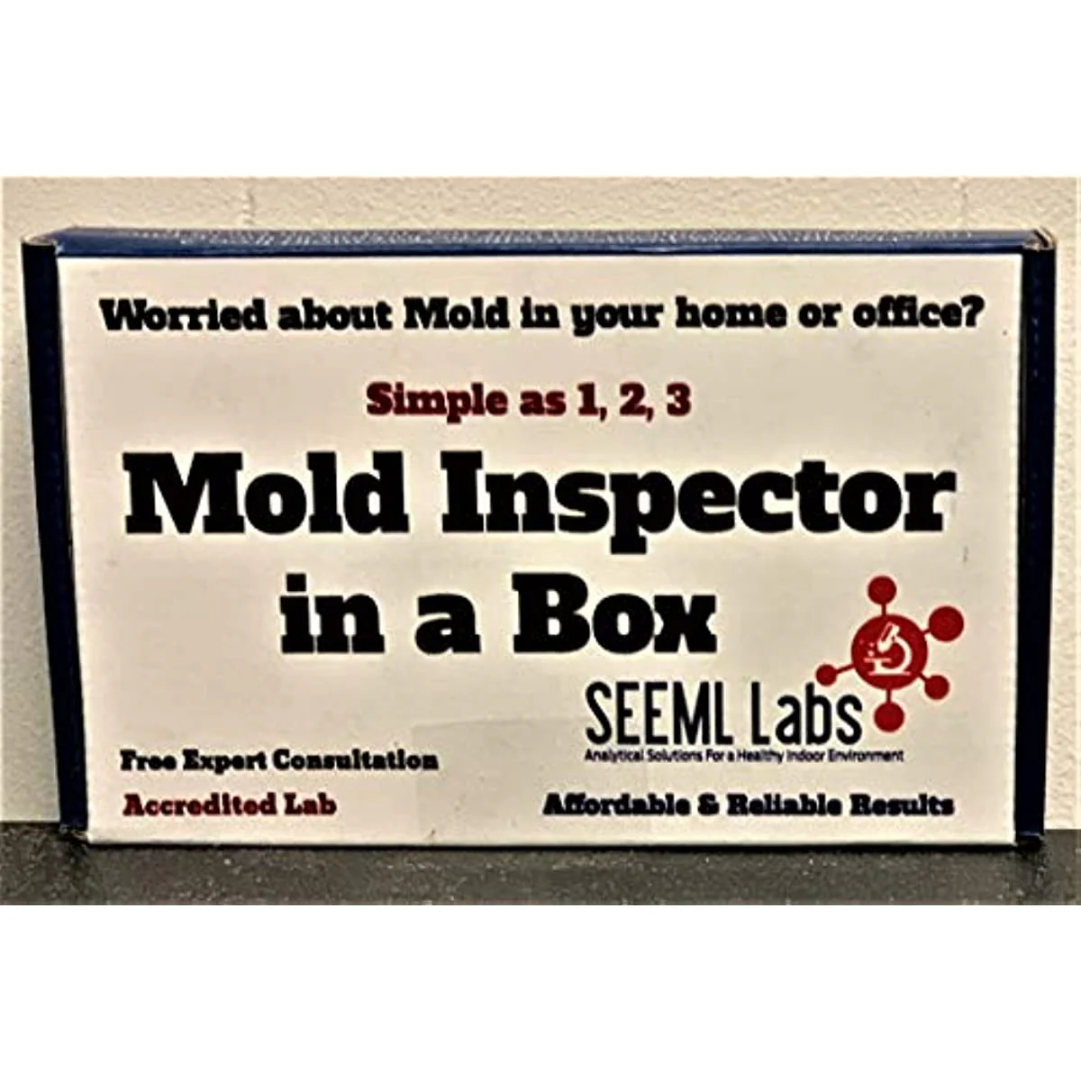 DIY Mold 3 Test Kit (Same Day Results) Expert Consultation and AIHA-LAP, LLC Accredited Lab Analysis Included