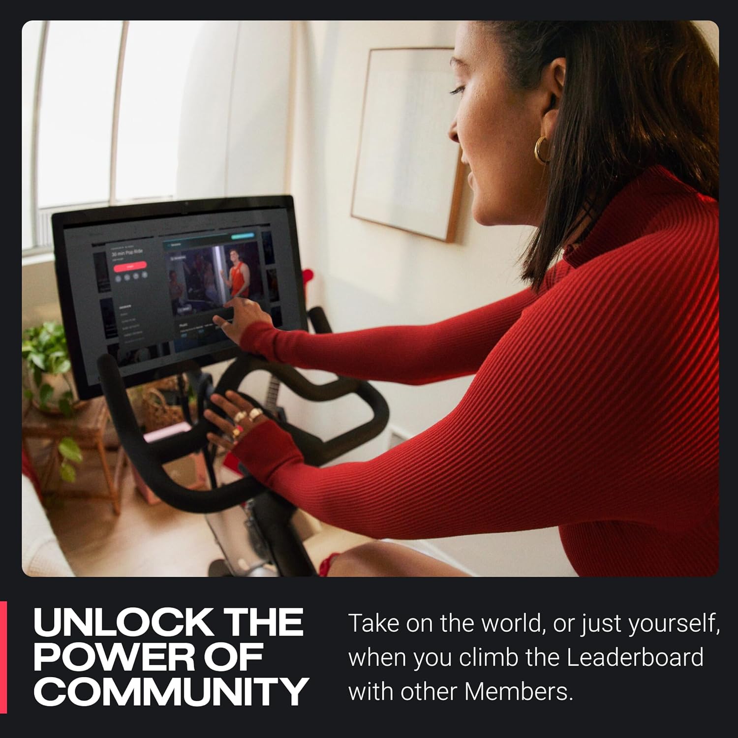 Original Peloton Bike | Indoor Stationary Exercise Bike with Immersive 22