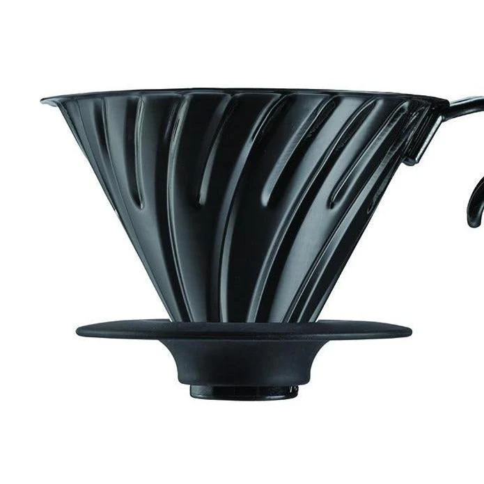 Hario V60 Metal Coffee Dripper Matte Black