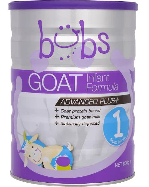 Bubs Australian Goat Milk-Based Infant Formula Stage 1 28.2 oz