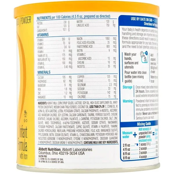 Similac Neosure Infant Formula (FOR Babies Born Prematurely) Powder, 13.1 oz (Pack of 6)