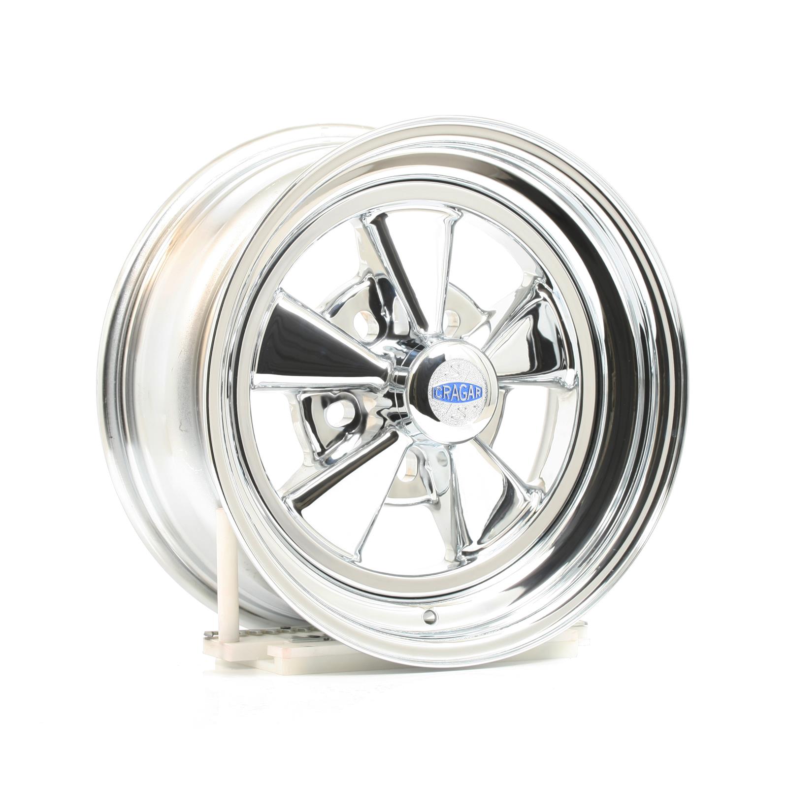 Cragar 1526330402B Cragar 08/61 S/S Super Sport Chrome Wheels