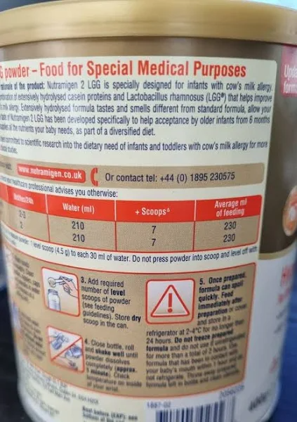 Nutramigen 2 with LGG 6+ Months 400g