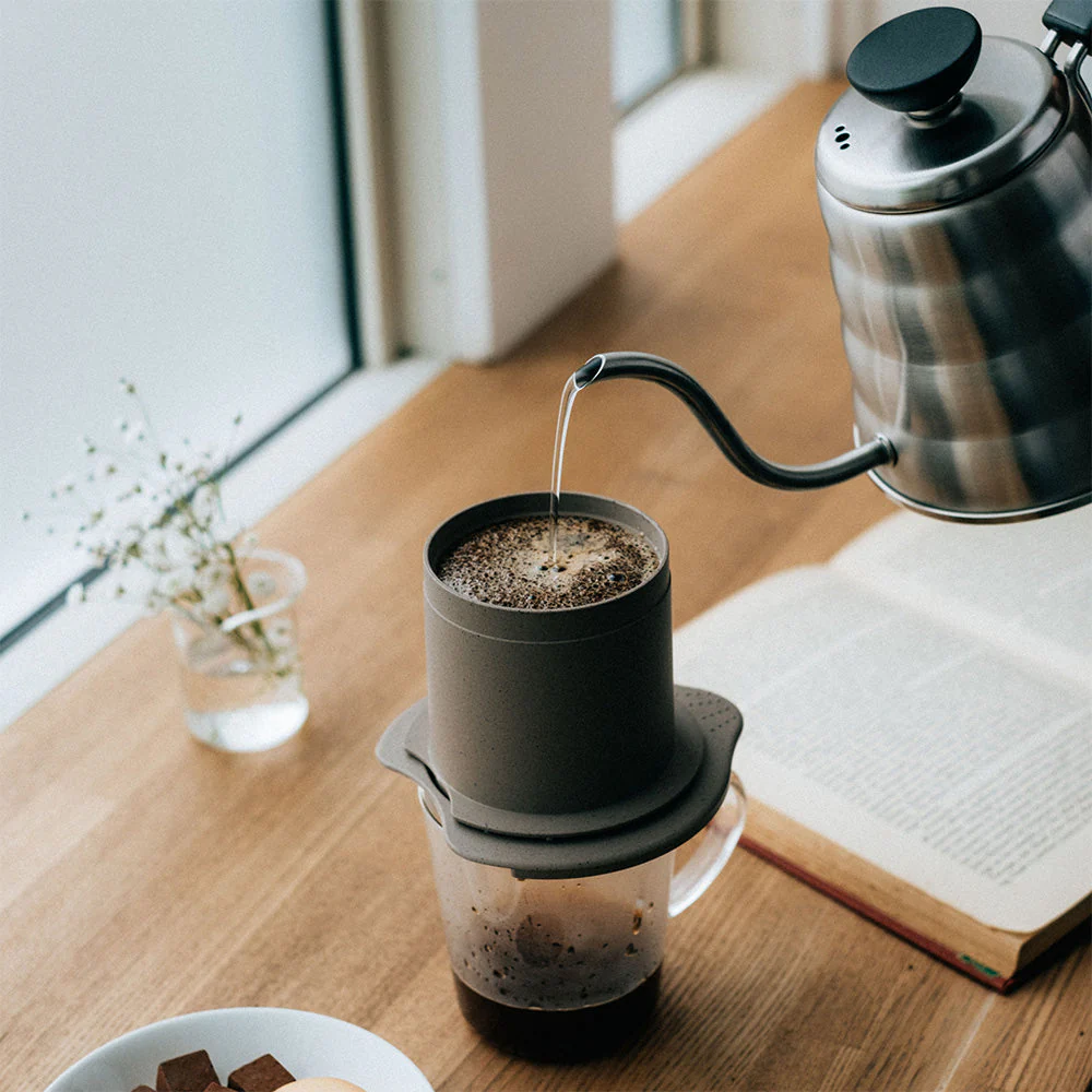 Comandante X25 Trailmaster Dune and Hario Cafe All Dripper