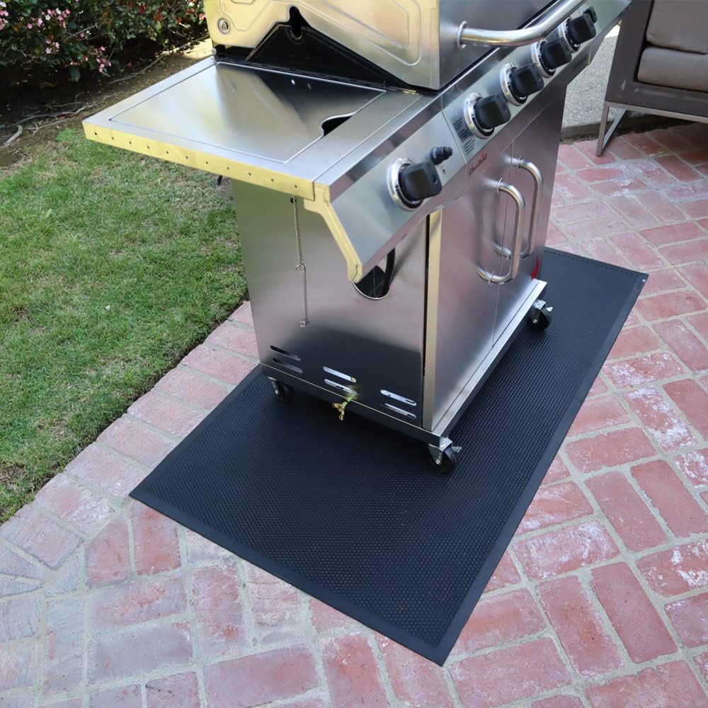 Goodyear Rubber BBQ Grill Mat, 5mm x 56