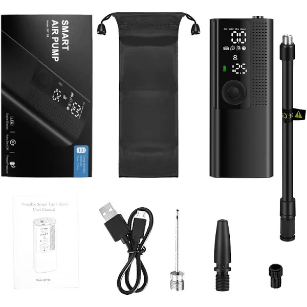 Airmoto - Official Smart Air Pump, Tire Inflator, Portable Tire Pump, Air Compressor and Bicycle Air Pump